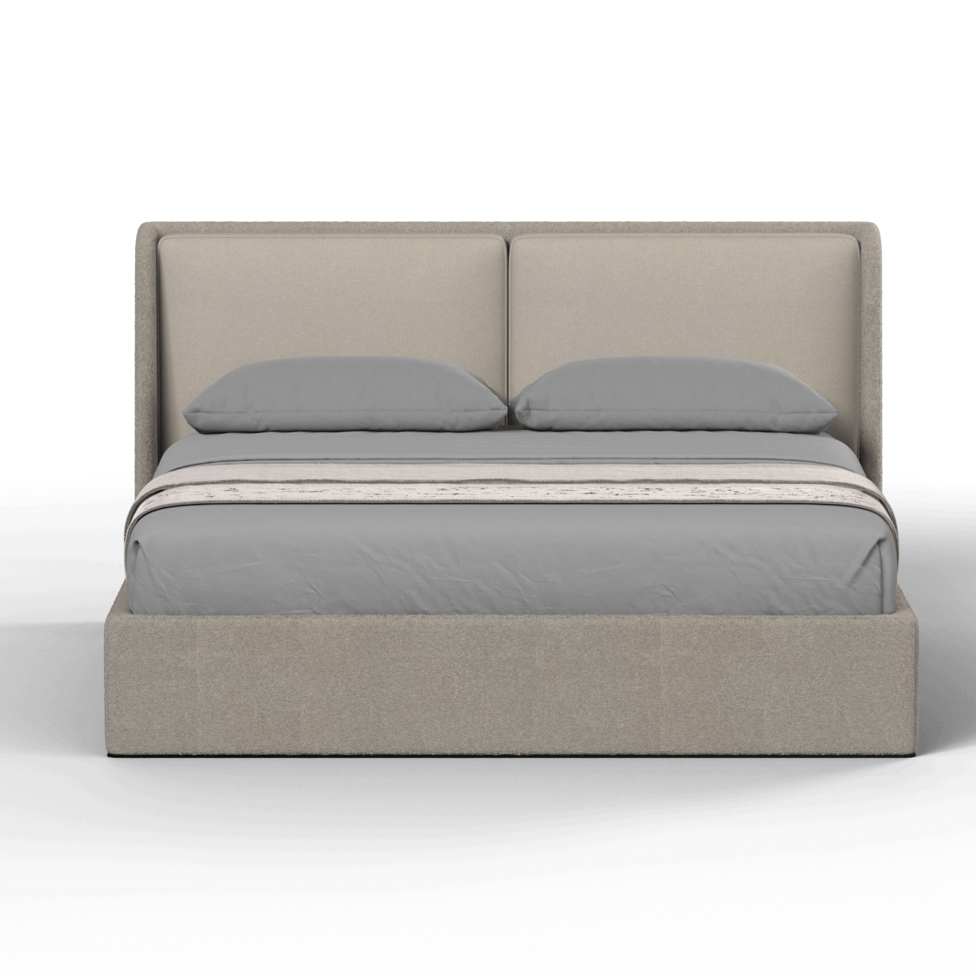 Ruby Upholstered Double Bed in Premium Fabric