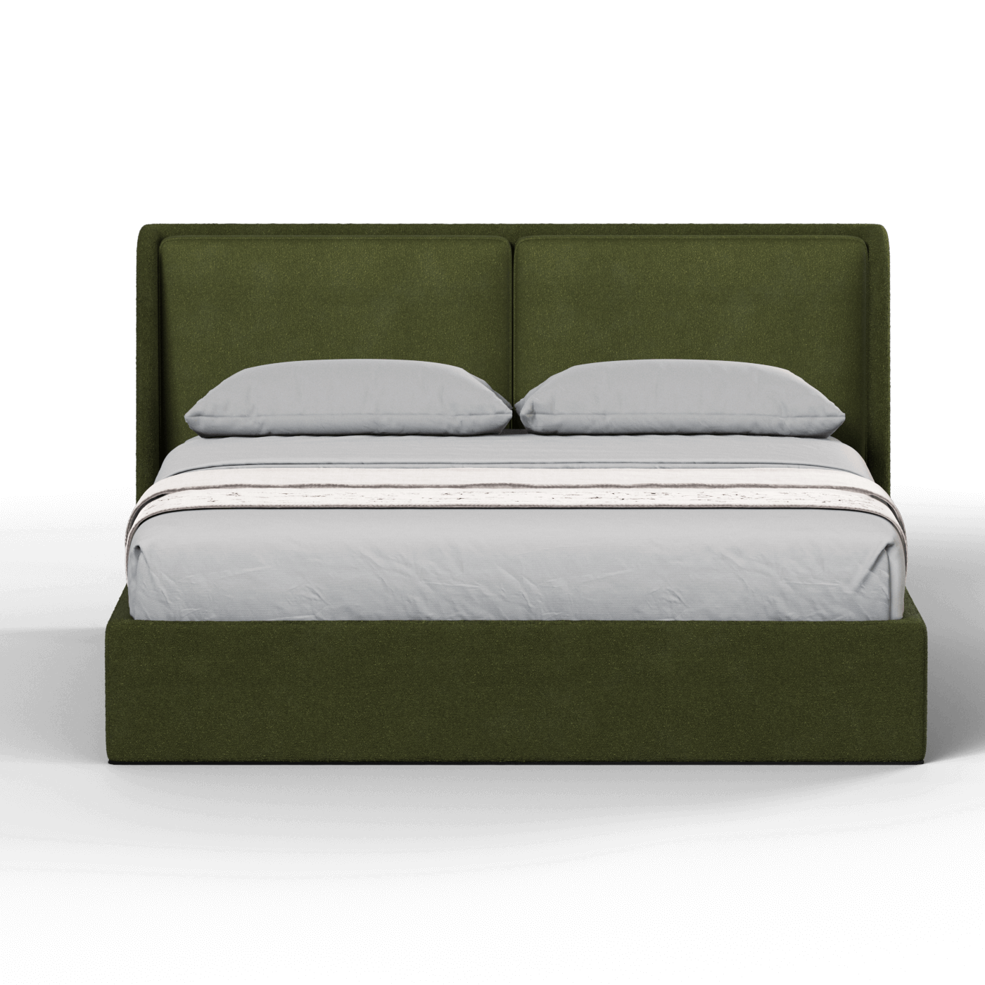 Ruby Upholstered Double Bed in Premium Fabric