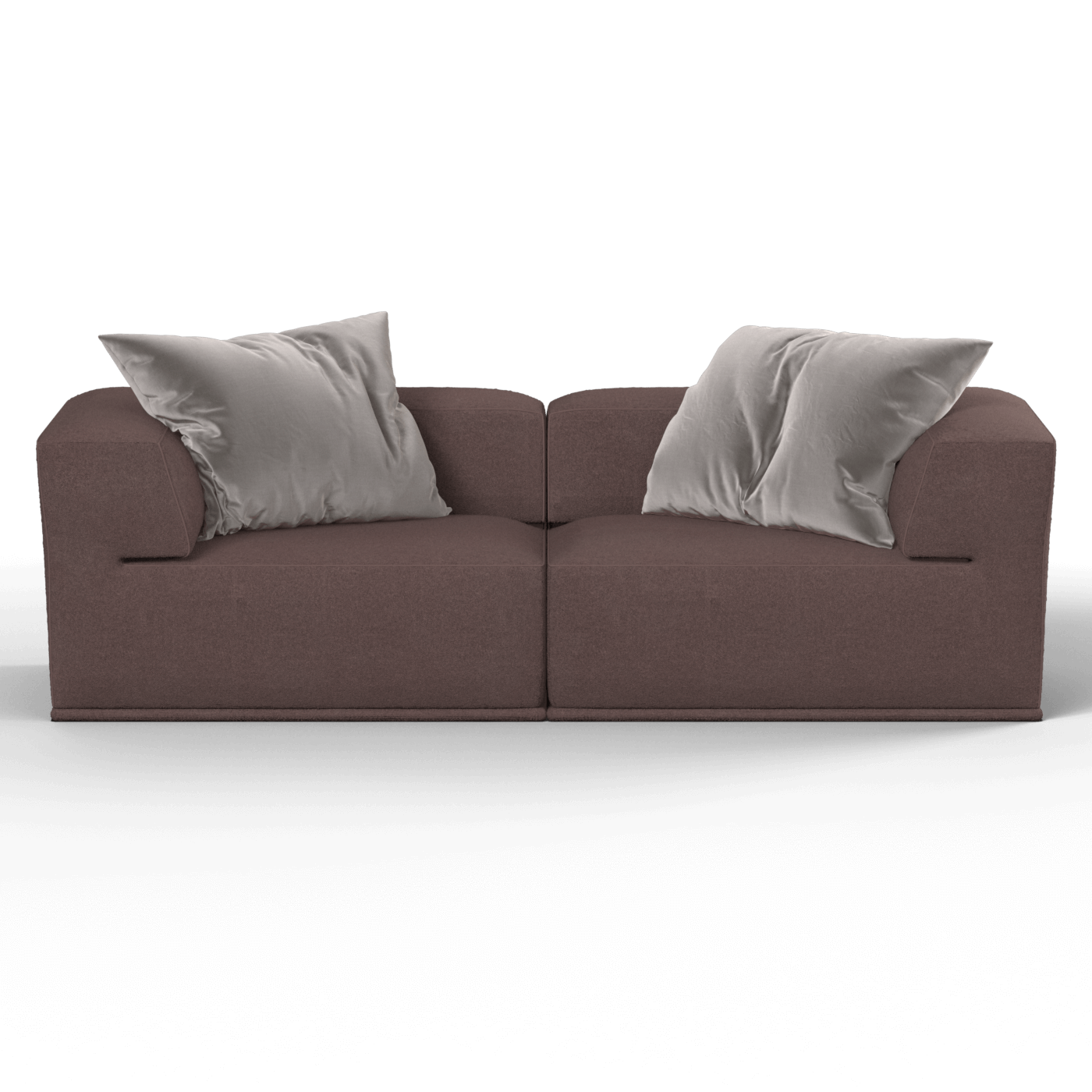 Savile Sofa — Compact Form with Wide Straight Armrests