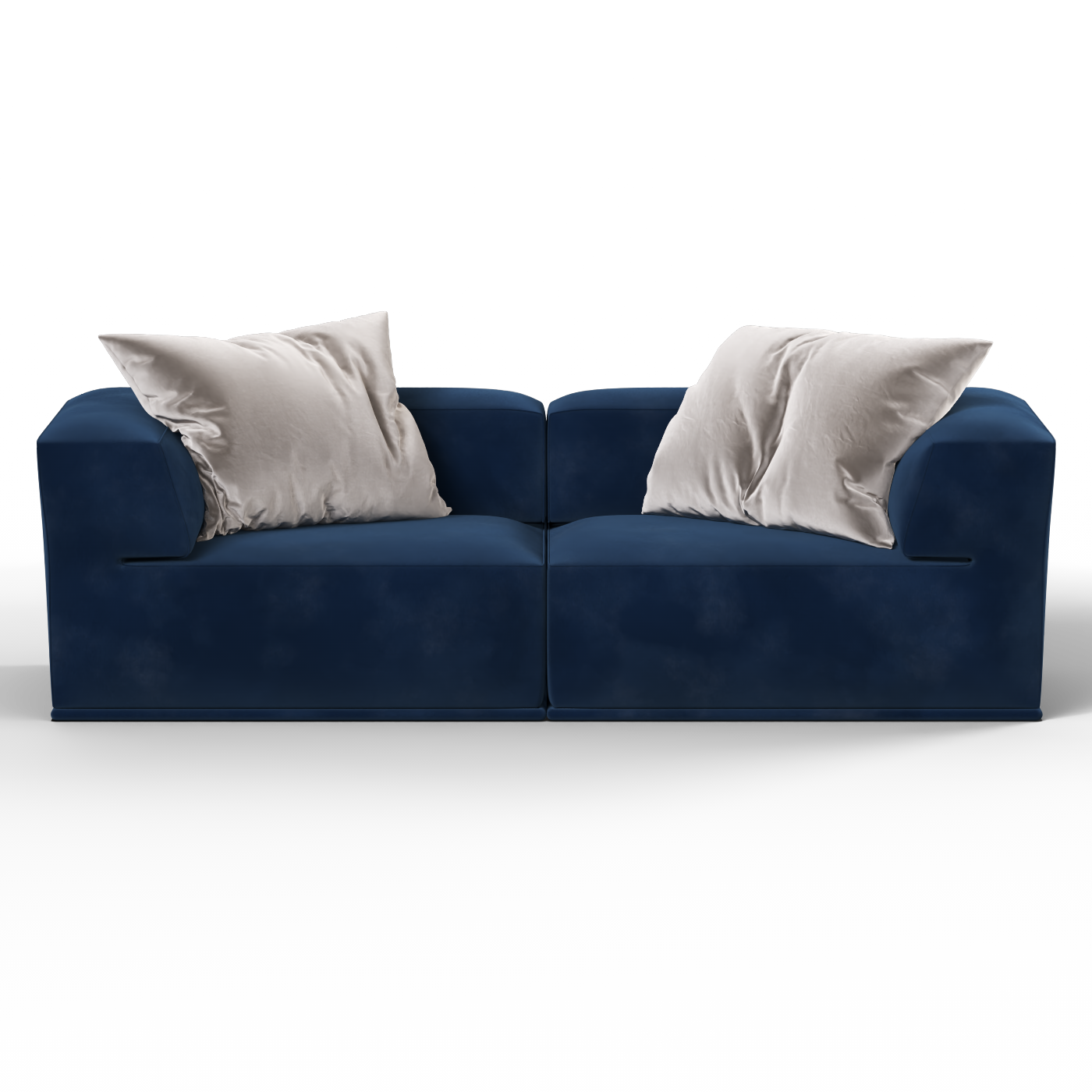 Savile Sofa — Compact Form with Wide Straight Armrests
