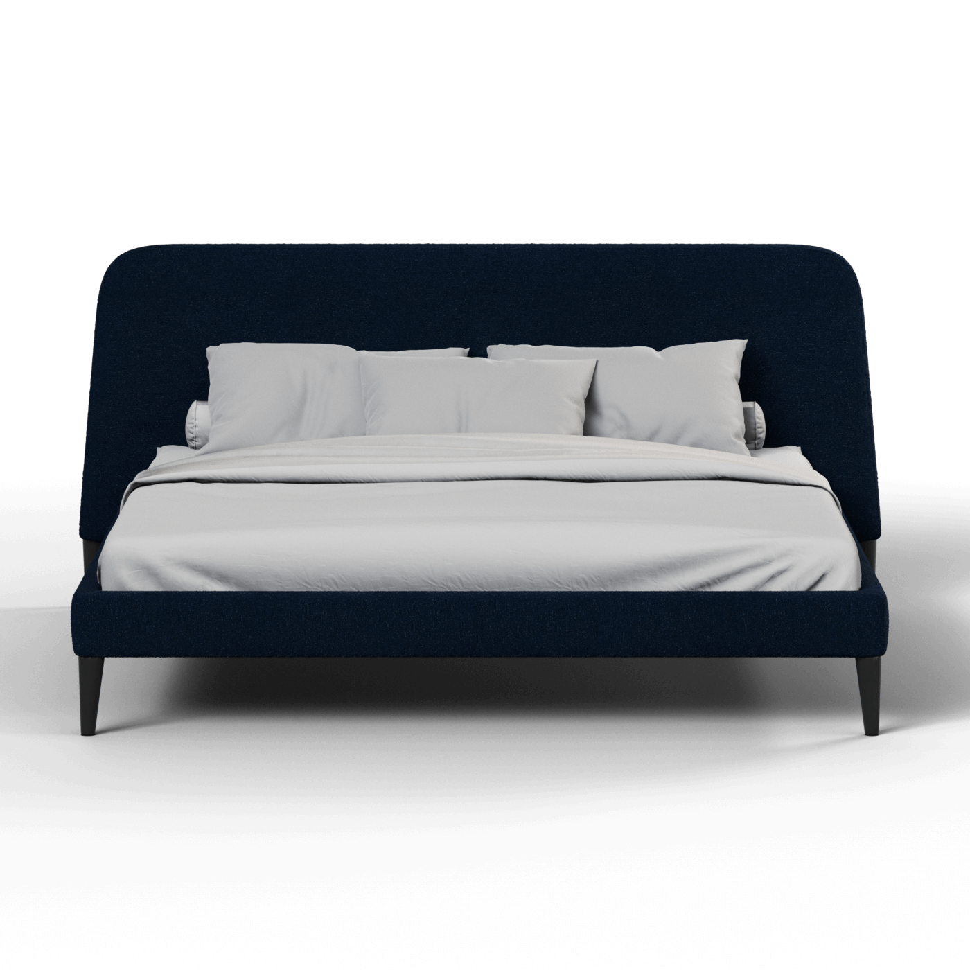 Selma Double Bed with Deep Vertical Tufting