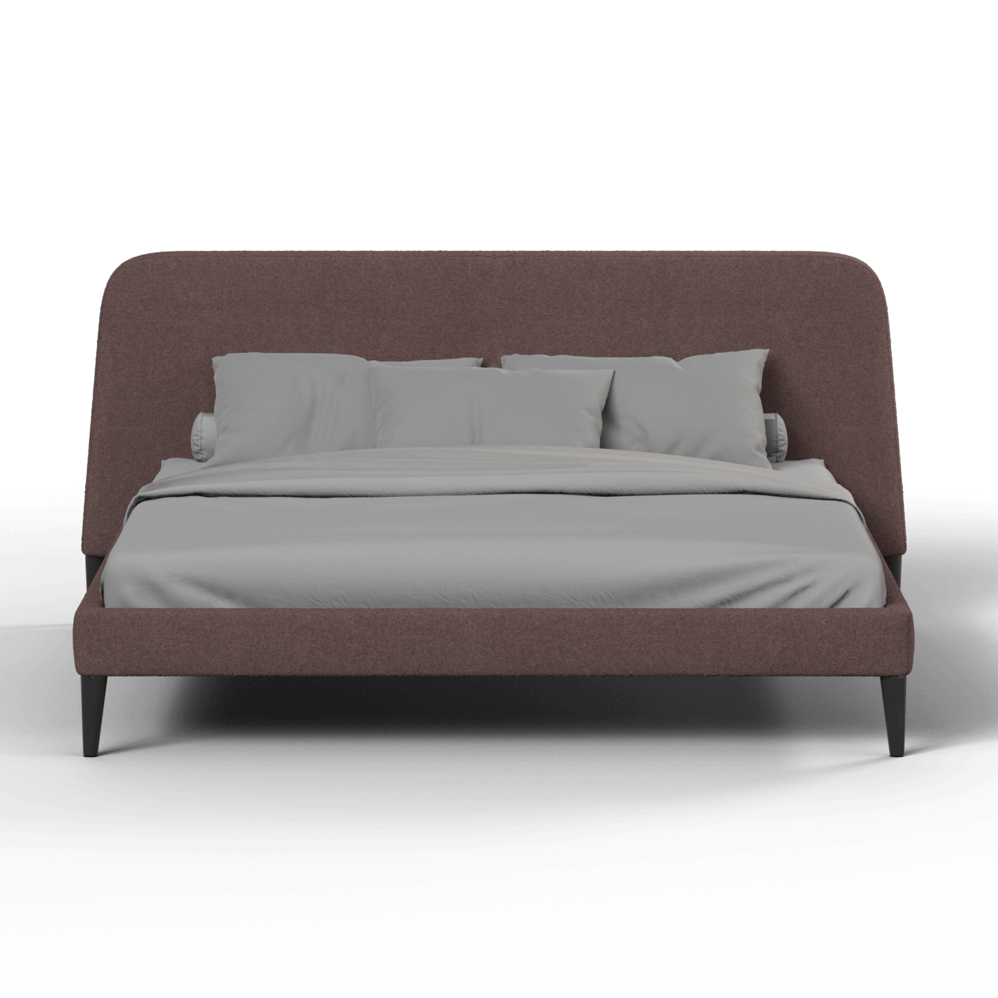 Selma Double Bed with Deep Vertical Tufting