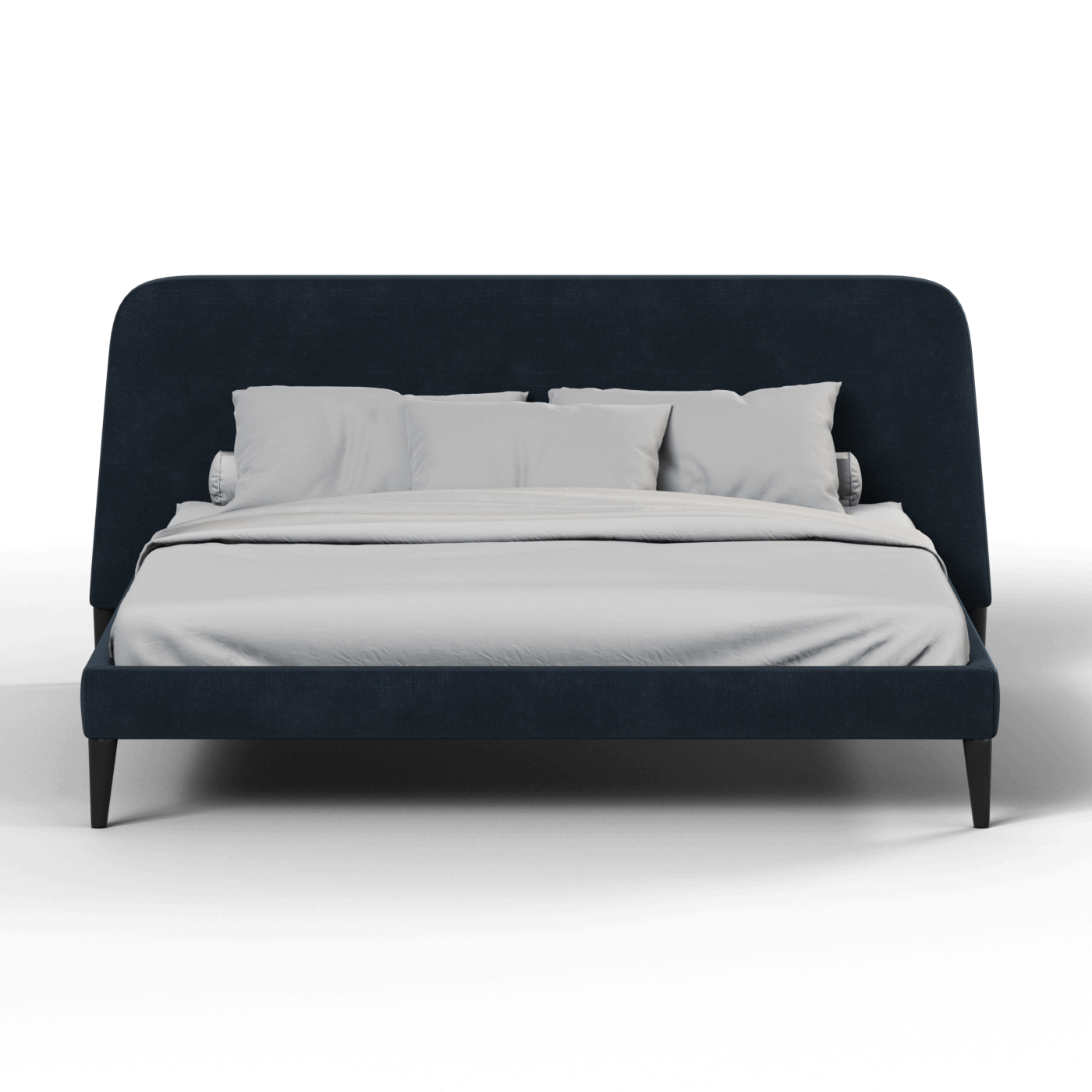 Selma Double Bed with Deep Vertical Tufting