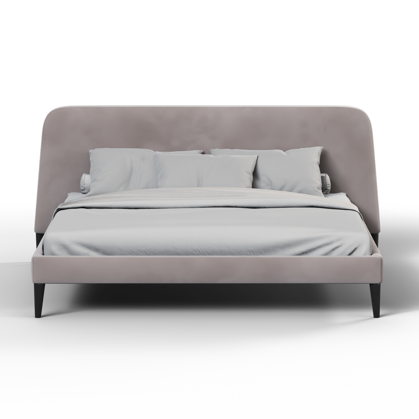 Selma Double Bed with Deep Vertical Tufting
