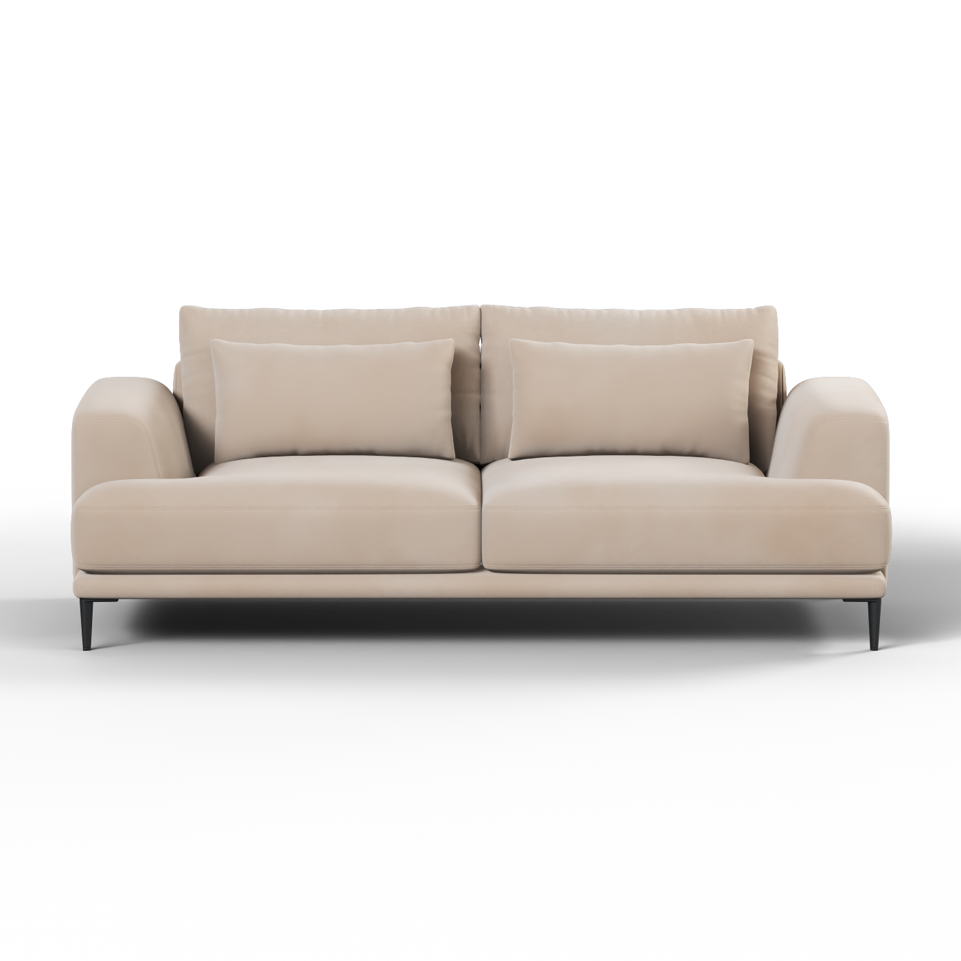 Valen 2 Seater Sofa — Deep Seating with Oversized Cushions