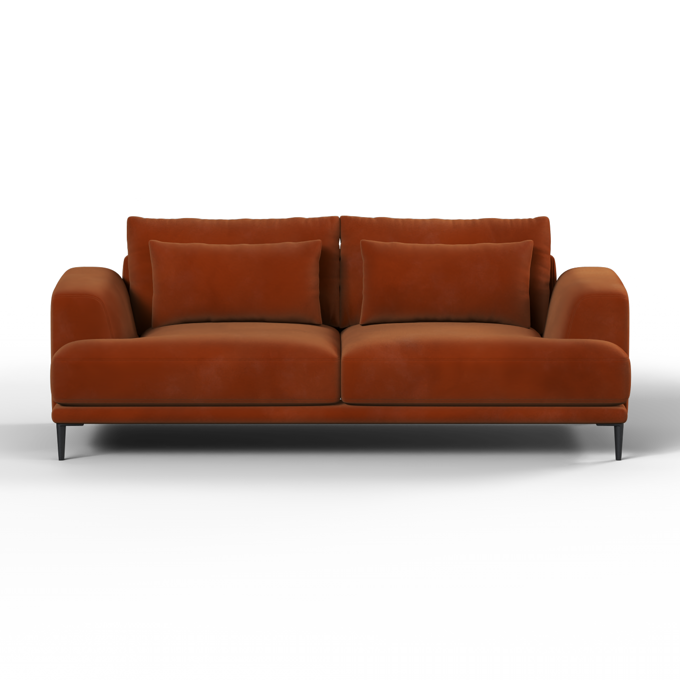 Valen 2 Seater Sofa — Deep Seating with Oversized Cushions