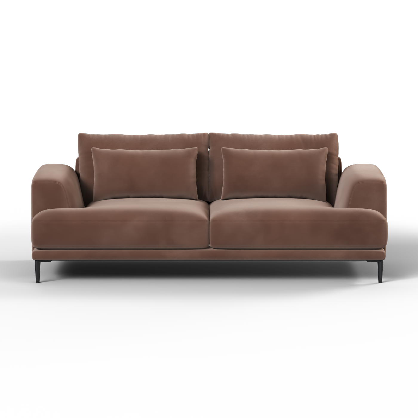 Valen 2 Seater Sofa — Deep Seating with Oversized Cushions