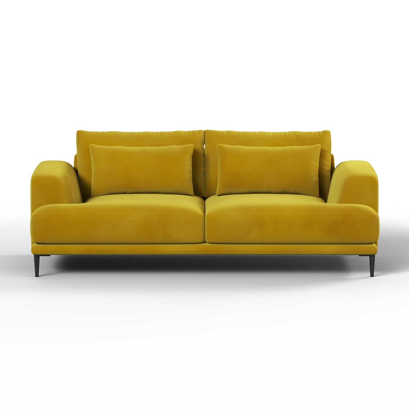 Valen 2 Seater Sofa — Deep Seating with Oversized Cushions