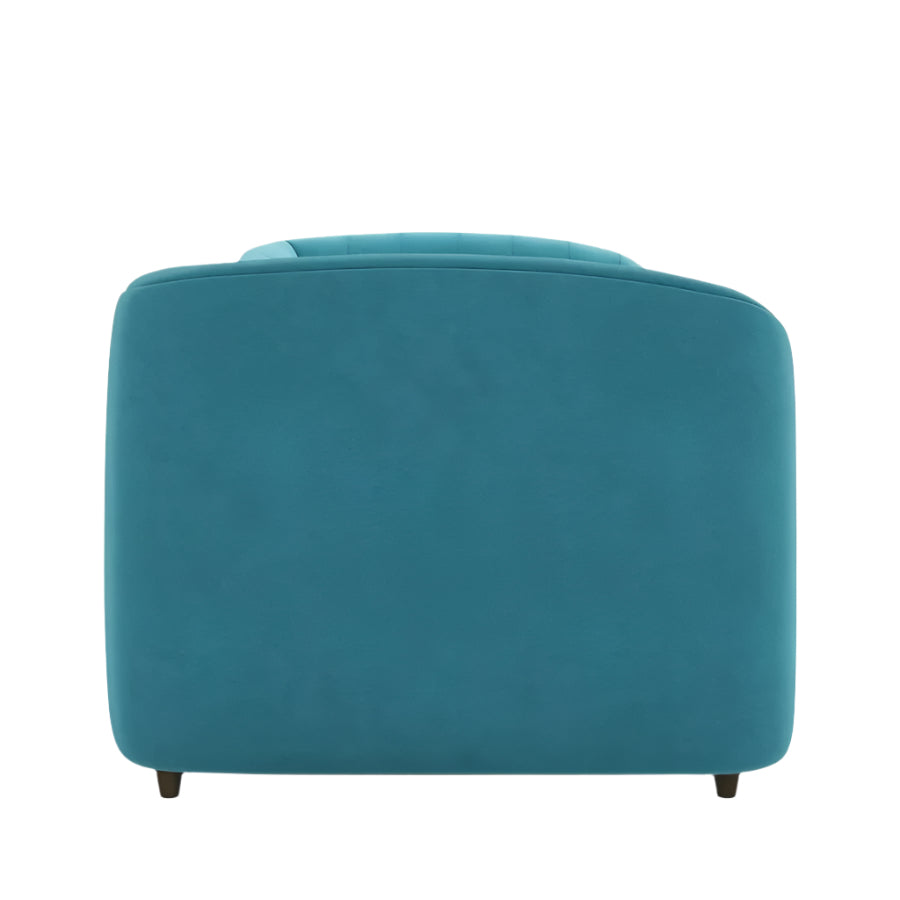 Isabella Velvet Daybed for Kids in Teal