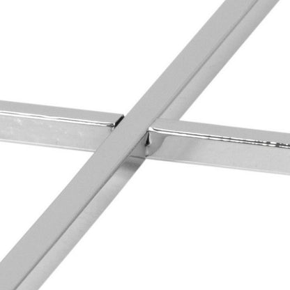 Side Table Cross - Transparent