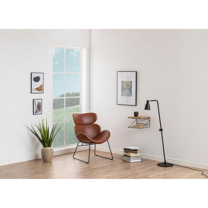 Lounge Chair Cazar - Brown