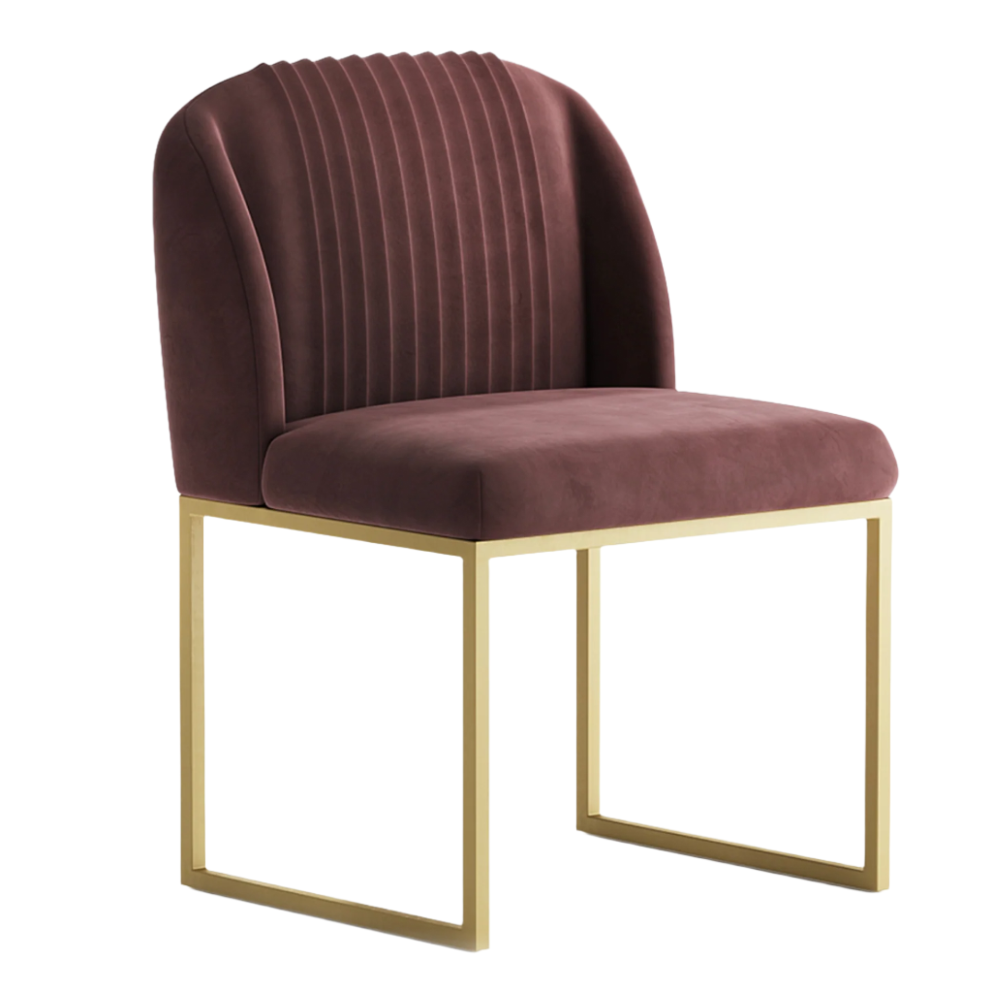Imperio Chair side view showing armrest design