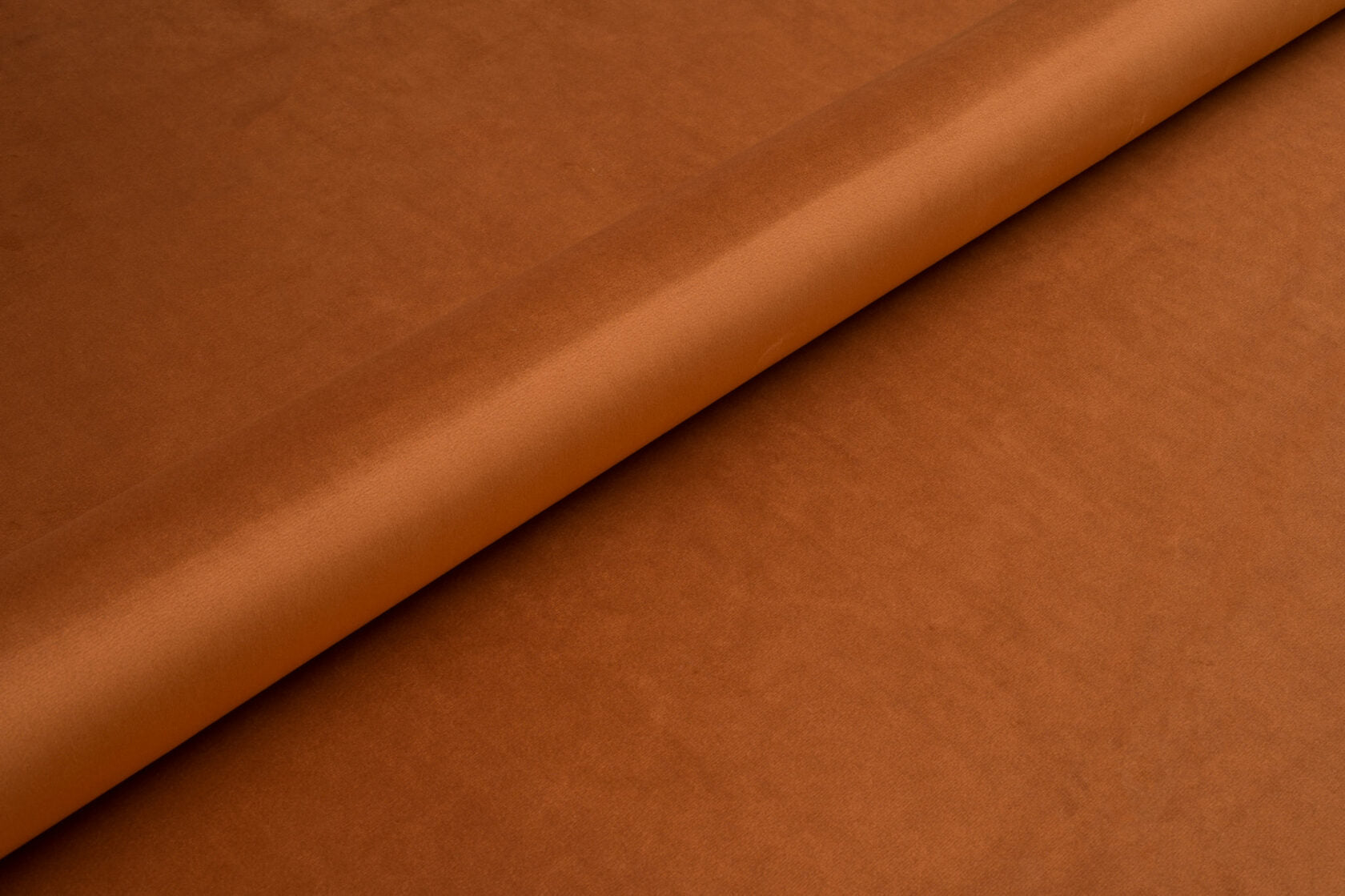 Velvet Burnt Orange Sample