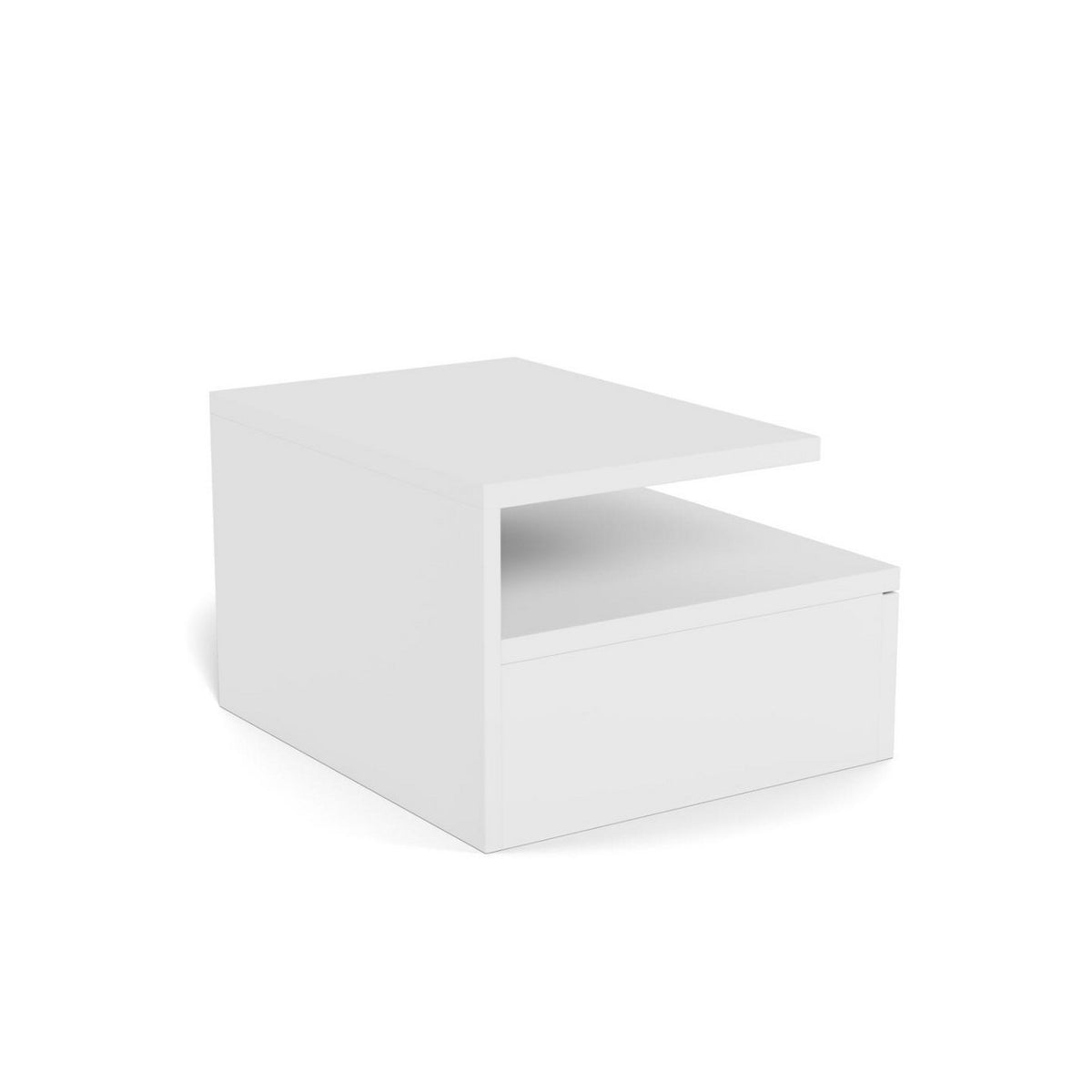 Bedside Table Ashlan - White