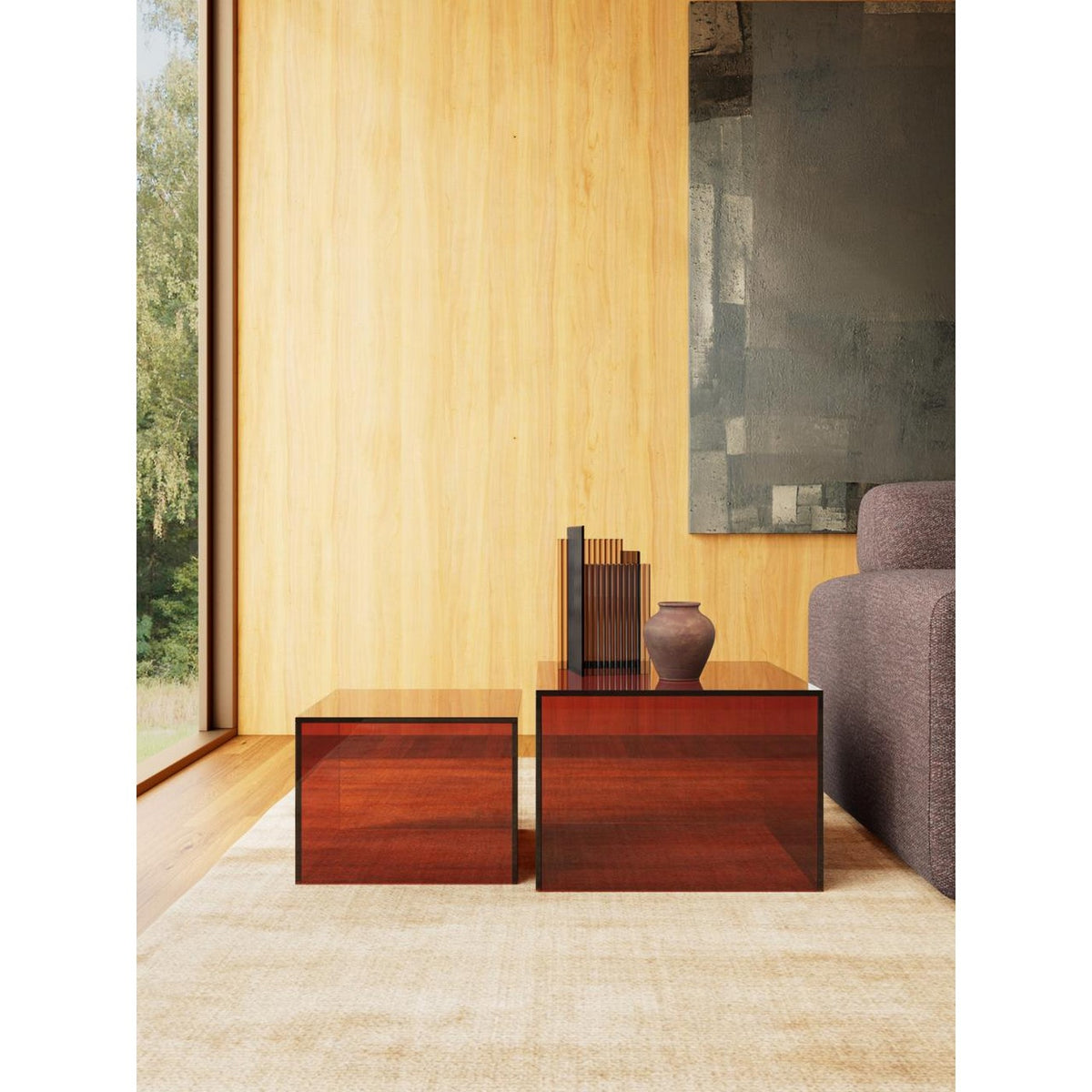 Сoffee Table Dice - Brown