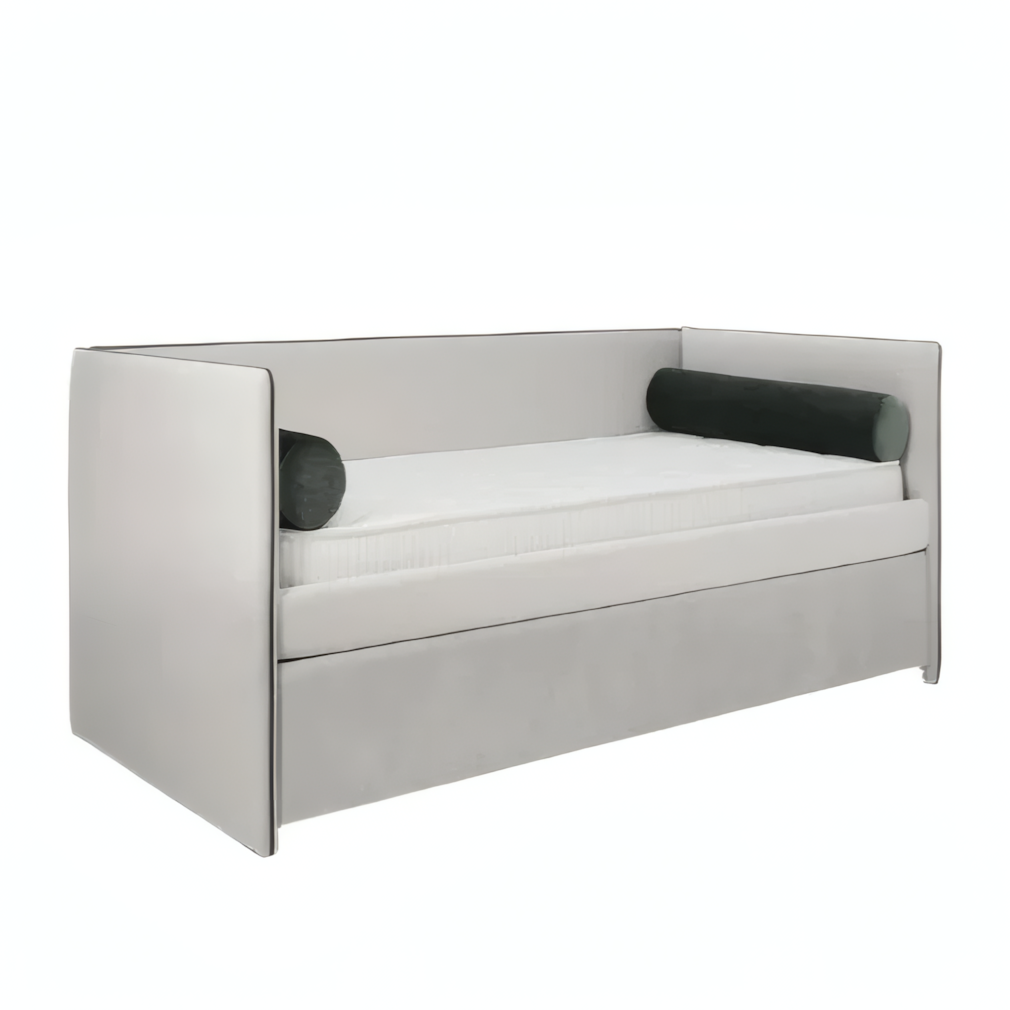 Lit Mea aux lignes compactes et au design subtil