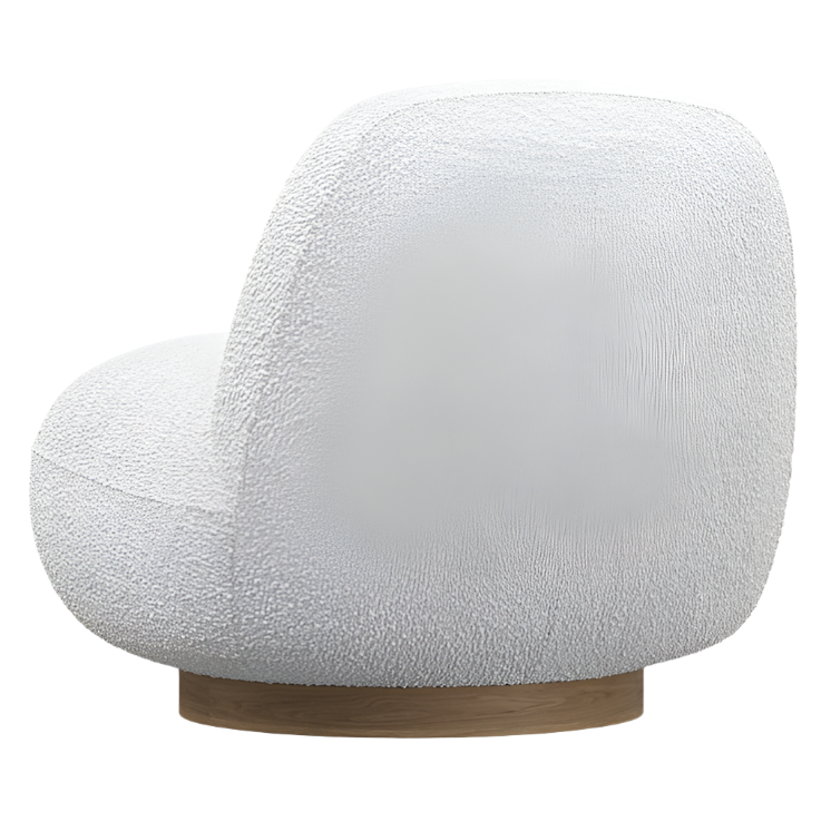 Nebbia Chair side profile showing clean lines