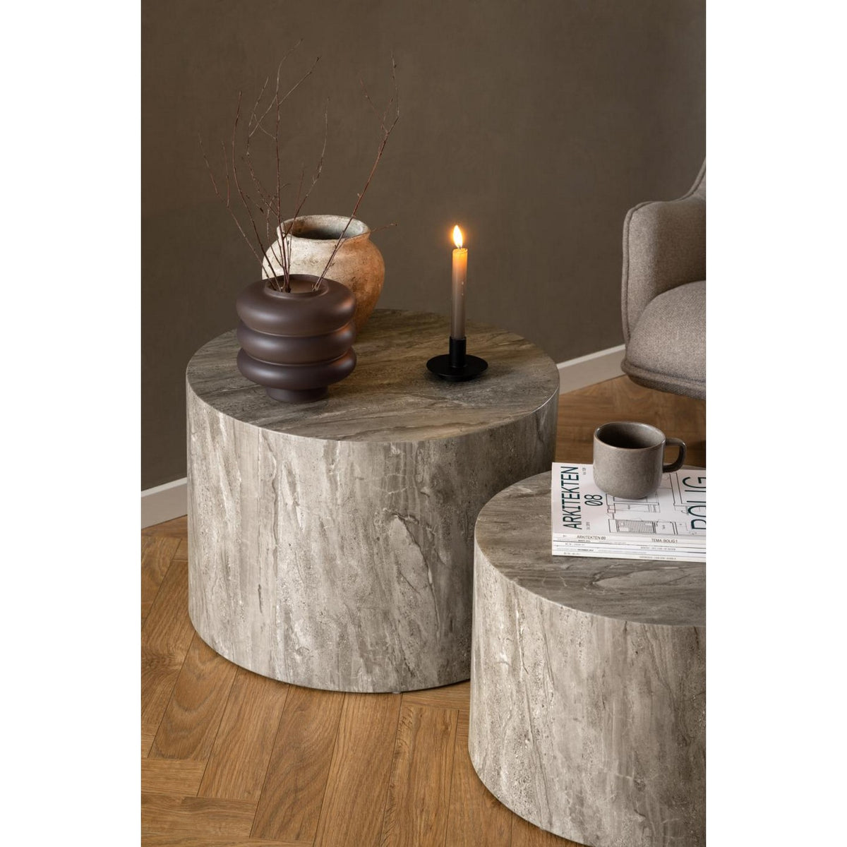 Сoffee Table Dice - Grey