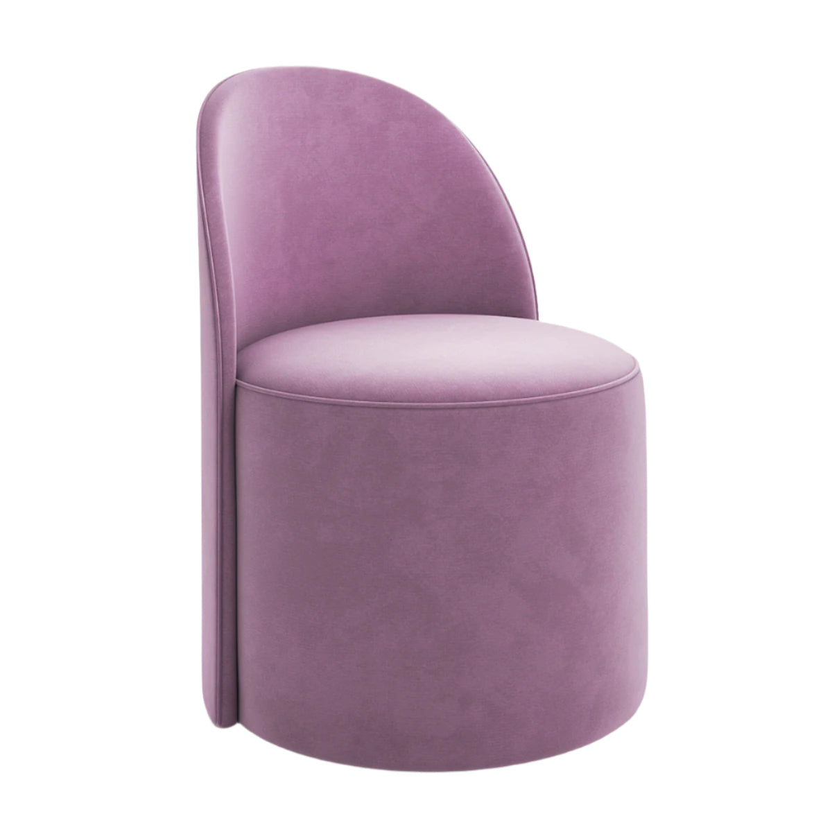 Pierre Dining Chair side profile showing tapered legs