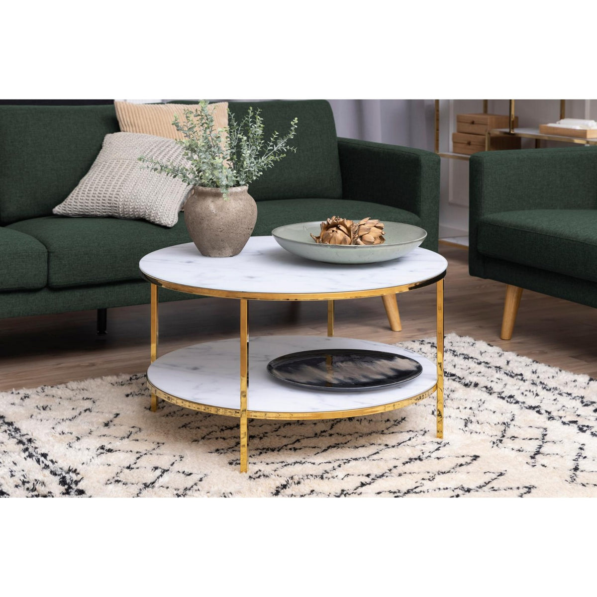 Coffee Table Alisma - Marble Rome