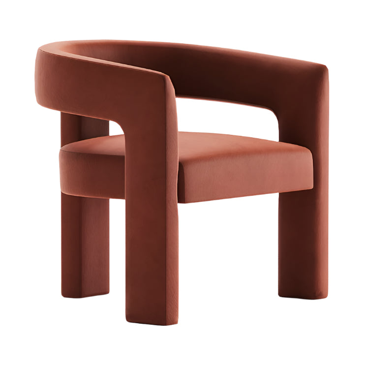 Nobile Chair side profile showing unique silhouette