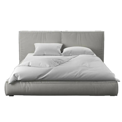 Dahila Soft Headboard Bed with Upholstered Frame and Optional Storage