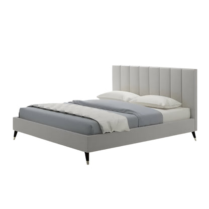 Capucine Bed With Vertical Tufted Headboard