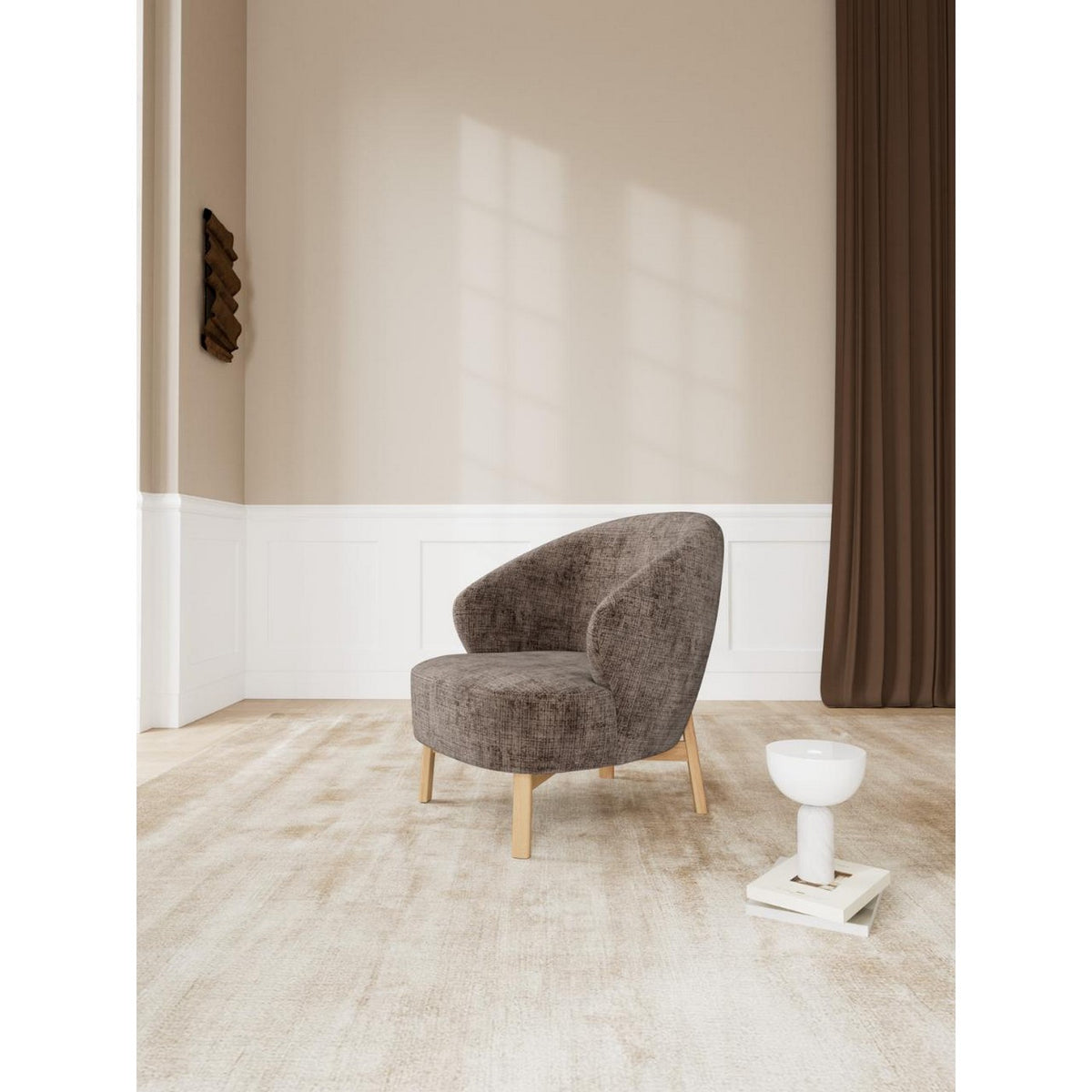Lounge Chair Darlene - Brown