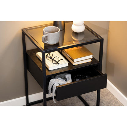 Bedside Table Randolf - Black