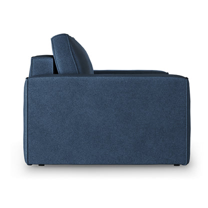 Canapé Hola avec deux coussins d'assise, deux coussins de dossier et accoudoirs