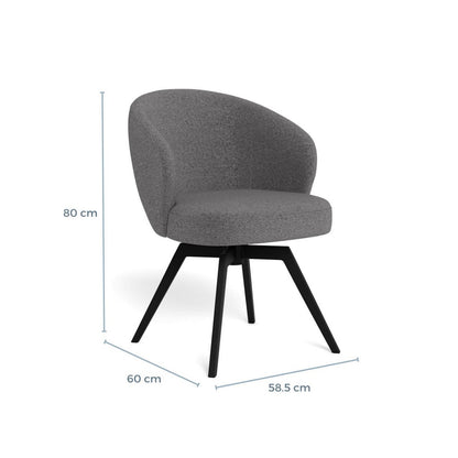 Dining Chair Darlene - Grey