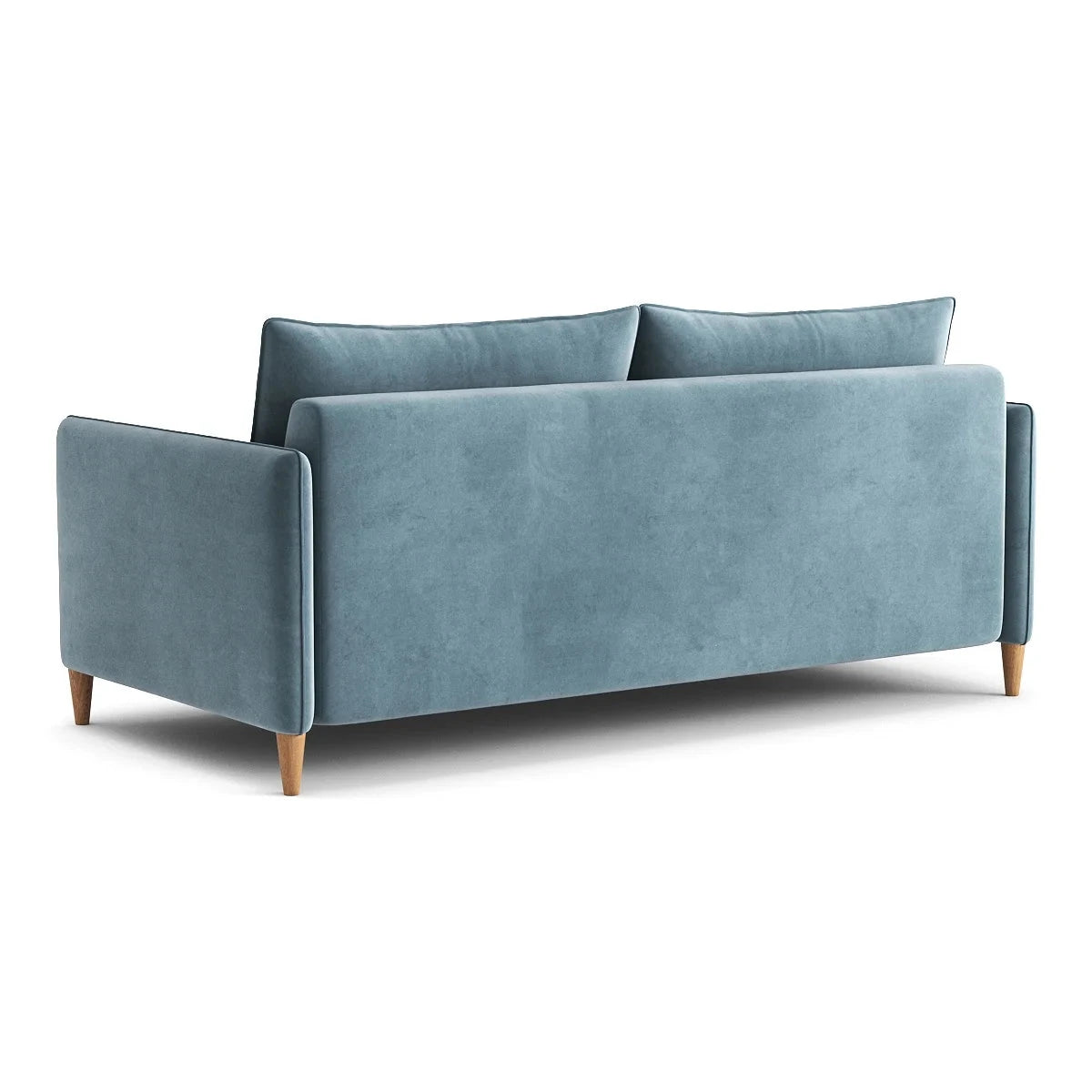 Bond 2 Seater Sofa Bed in Velvet Blue
