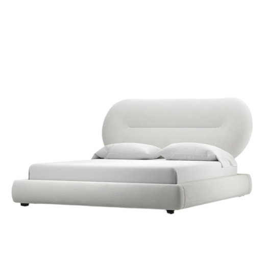 The Sonata bed features a sleek frame and subtle design elements.