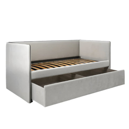 Mea Bed with Compact Lines and Subtle Design