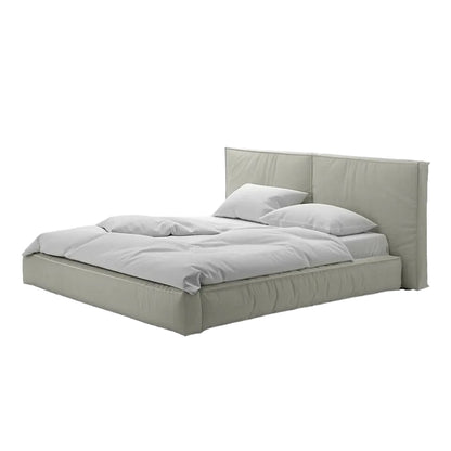 Dahila Soft Headboard Bed with Upholstered Frame and Optional Storage