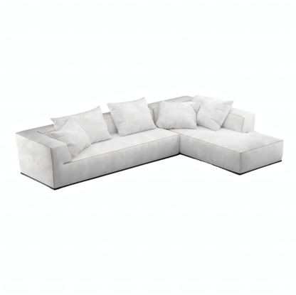 Kano L‑Shaped Sectional with Solid-Wood Frame