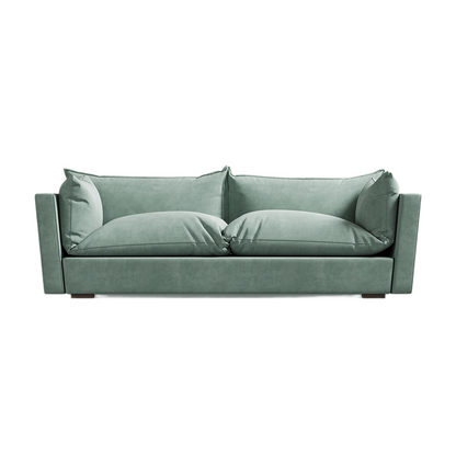 Canapé bulle luxueux avec coussins moelleux