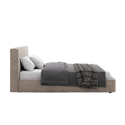 Lit double Sara à la silhouette équilibrée et aux lignes décontractées