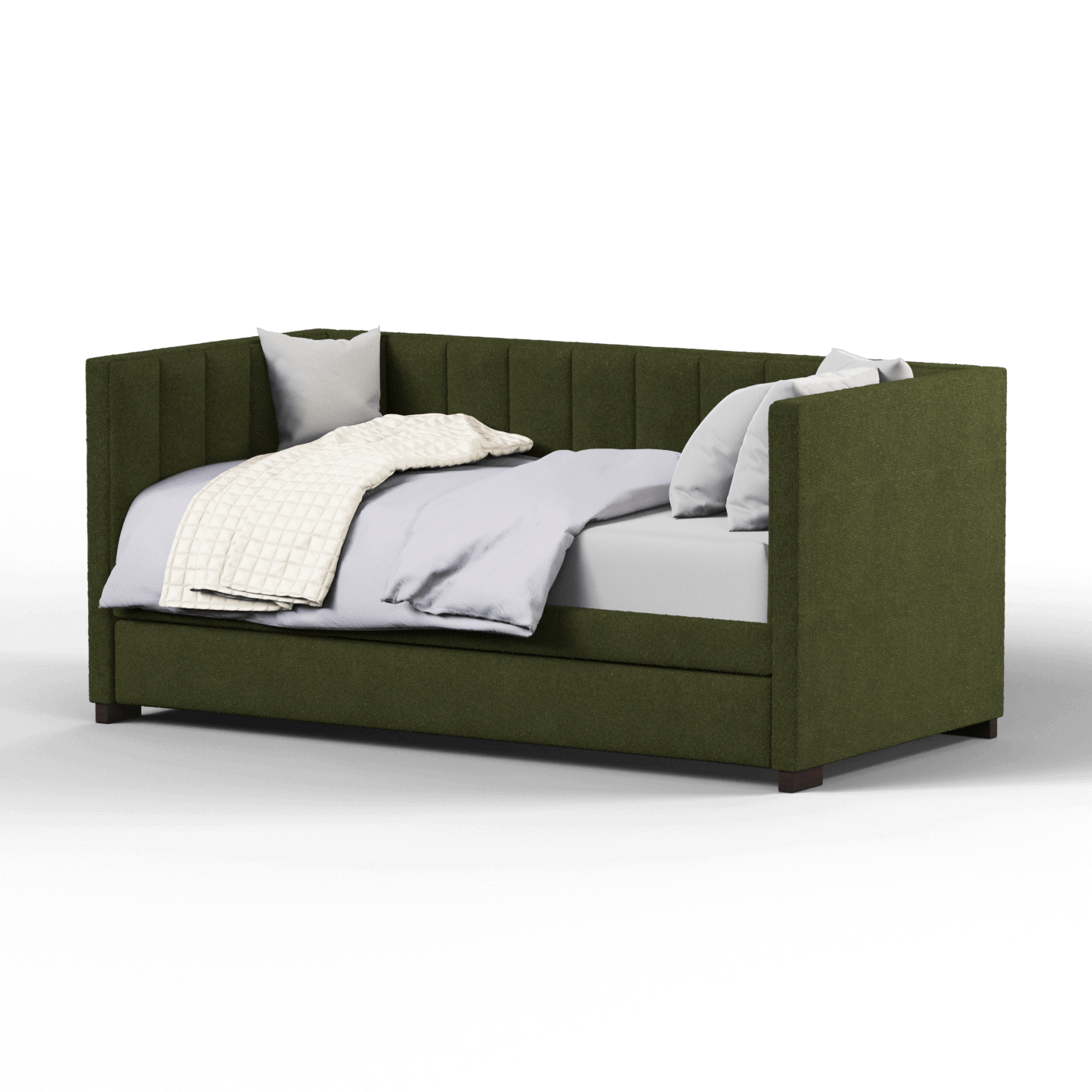 Capella Daybed with Sculpted Style and Built-In Versatility