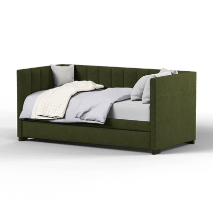 Capella Daybed with Sculpted Style and Built-In Versatility