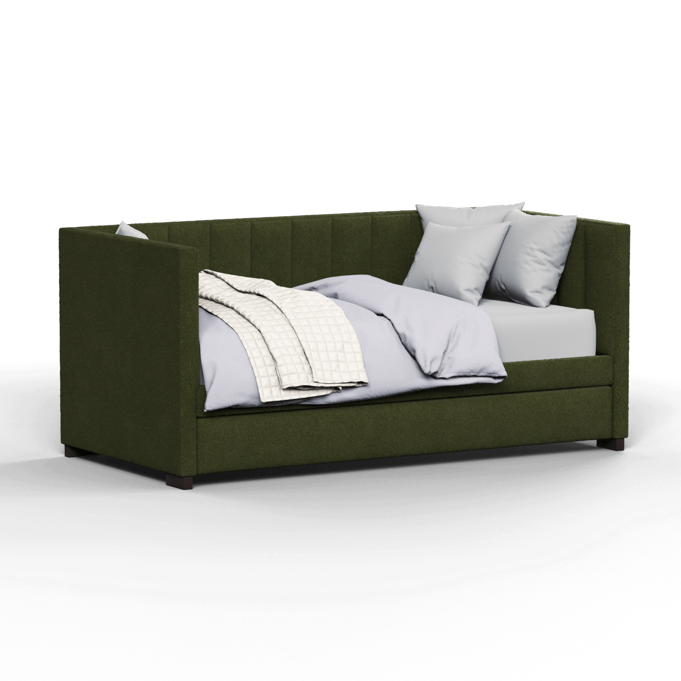 Capella Daybed with Sculpted Style and Built-In Versatility