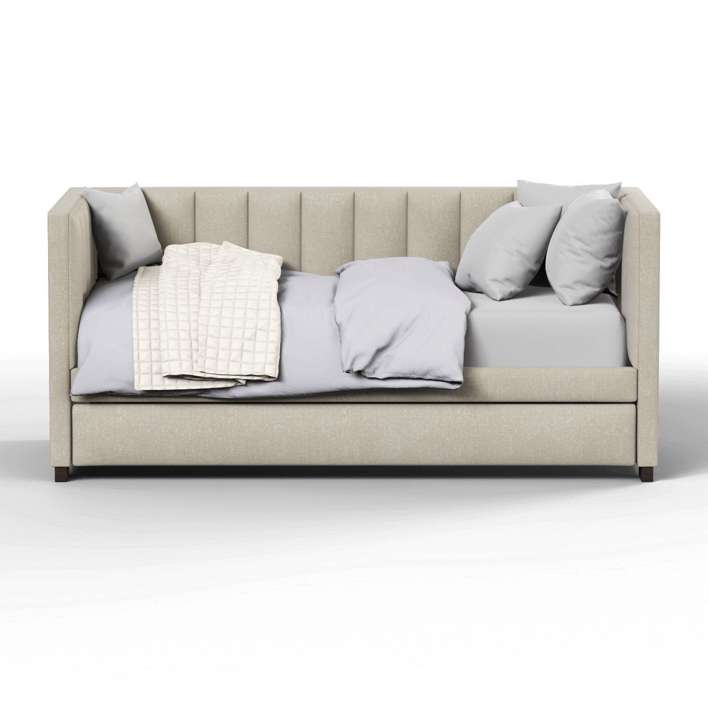 Capella Daybed with Sculpted Style and Built-In Versatility