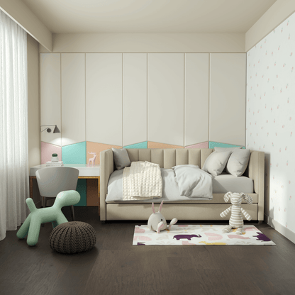Capella Daybed with Sculpted Style and Built-In Versatility