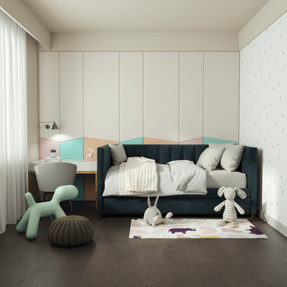 Capella Daybed with Sculpted Style and Built-In Versatility