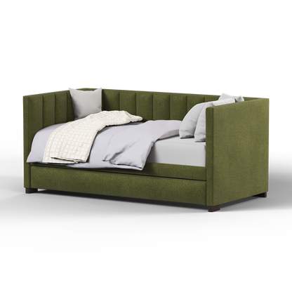 Capella Daybed with Sculpted Style and Built-In Versatility