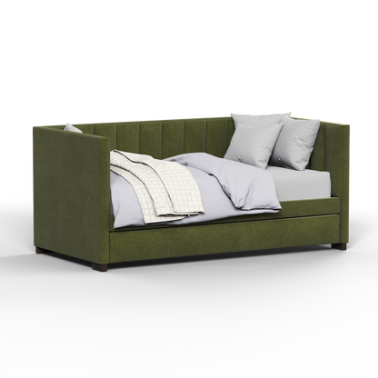 Capella Daybed with Sculpted Style and Built-In Versatility