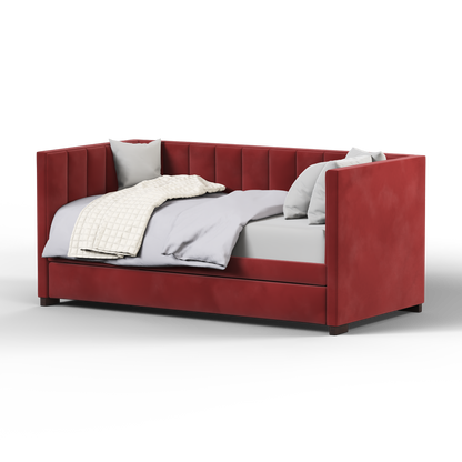 Capella Daybed with Sculpted Style and Built-In Versatility