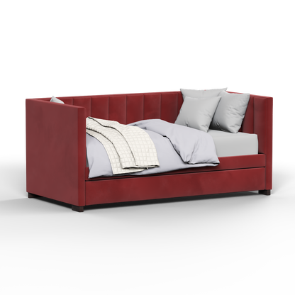 Capella Daybed with Sculpted Style and Built-In Versatility