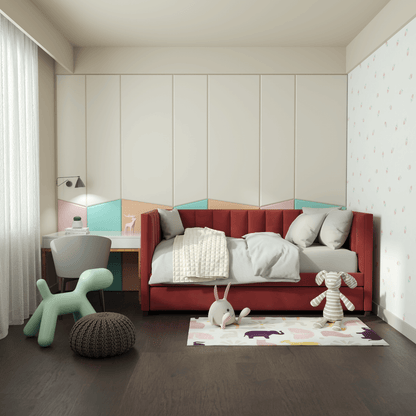 Capella Daybed with Sculpted Style and Built-In Versatility