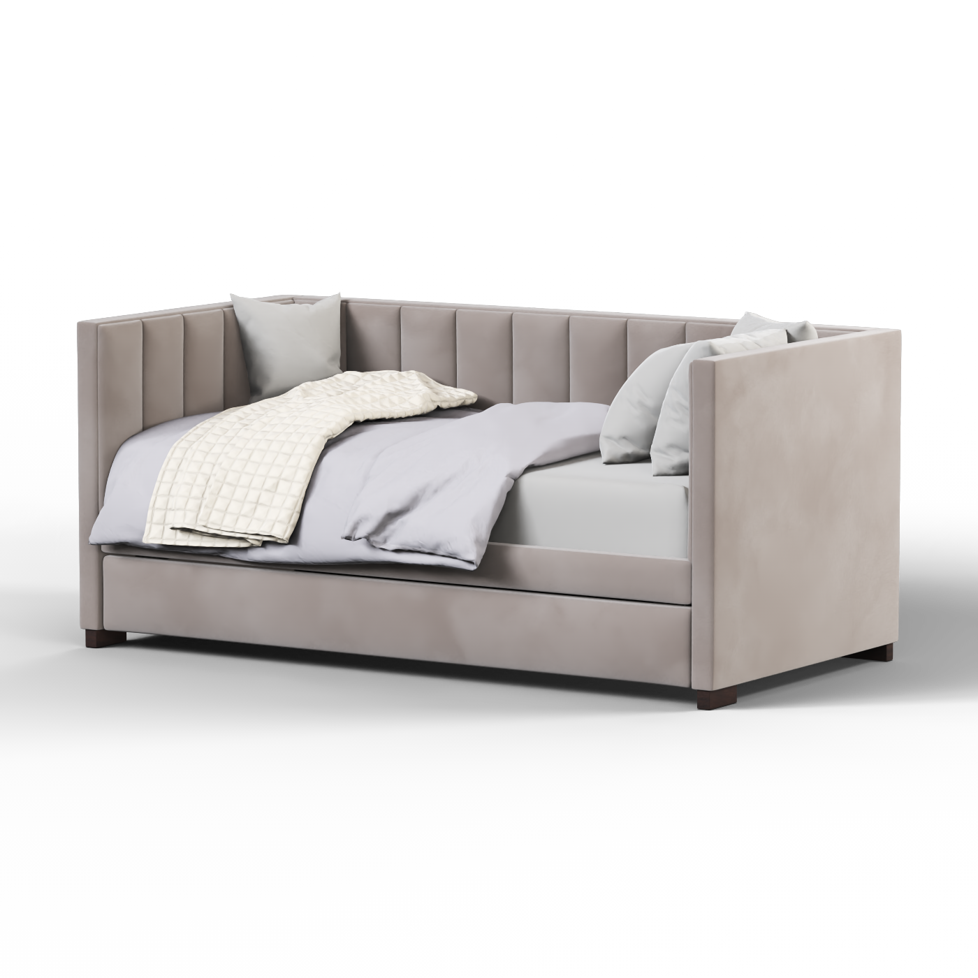 Capella Daybed with Sculpted Style and Built-In Versatility